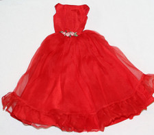 *VINTAGE BARBIE 1965 JUNIOR PROM  #1614 CHIFFON GOWN--NEAR EXCELLENT picture