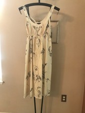 Theory Elisa Floral Sleeveless Drawstring Midi Sundress Never Worn picture