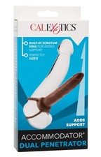CalExotics Accommodator Dual Penetrator - Brown picture