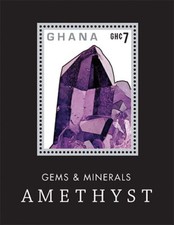 Ghana 2013 - Gems and Minerals Stamp- Souvenir Sheet - MNH picture