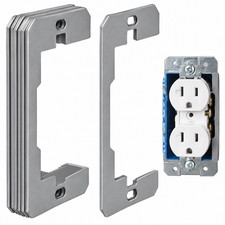 10pcs Outlet Leveling Spacers Wall Plate Switch Adjustment Spacers Kit New.. picture