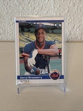 1984 Fleer - Darryl Strawberry #599 (RC) picture