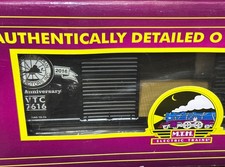 MTH Premier 20-93700 CHESAPEAKE & OHIO 50’ PS1 Double Door Box Car #7616 O-Scale picture