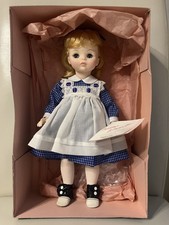 Vintage Madame Alexander Pollyanna Doll Blue Gingham Dress With Tags And Box picture