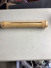 Jamaican Hand-Carved Hollow Bamboo Tube Zither Primitive Instrument  18” picture