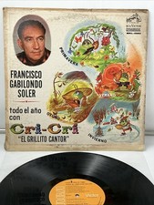 Cri-Cri El Todo El Año LP Vinyl: RCA Mexico 1963, (EX) Condition Disc Super Rare picture