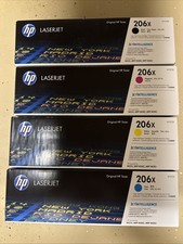HP 206X, W2110X, W2111X, W2112X, W2113X, High-Yield Toner Set for M282/M283/M255 picture