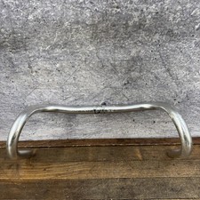 Vintage Nitto Grand Randonneur 135 Drop Handlebar 42cm 25.4 Silver Road Bar picture