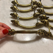 Vintage Amerock Fruit Drawer Handles / Pulls 1332, Set of 20, with Screws picture
