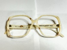 Vintage Carolyne Roehm for Classic Frames CR7 Bone Handmade Israel NOS picture