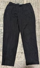 Everlane Women’s Black Pleated Pants Size Medium picture