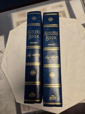 Butlers Book 2 Volume Set The Archive Society 1892 Reprint 1997 picture
