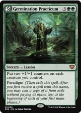 1x Germination Practicum - Secrets of Strixhaven Near Mint - MTG picture