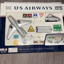 Daron US Airways Airport Play Set Diecast Metal Commercial Airliner RT 2691 picture