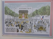 FRANCE 2025 The Great Hours of French History Mini Sheet Mint Stamp picture