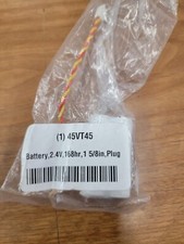 DUAL-LITE BATT-PACK 2 CELL AA 600MA Battery,2.4V,168hr,1 5/8in,Plug 45VT45 picture