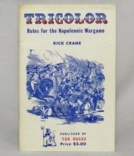 TSR 1975 (2nd): Tricolor - Rules for the Napoleonic Wargame (Lizard Logo) EX picture