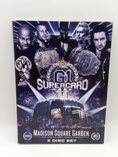 ROH NJPW G1 Supercard Of Honor DVD - MSG - Ring Of Honor - VG  picture