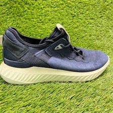 Ecco ST.1 Lite Mens Size 5-5.5 Navy Blue Athletic Running Lace Up Shoes Sneakers picture