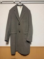 LEMAIRE Wool-Mohair Chester Coat 48 Elegant Tailored Long Coat Used Japan picture