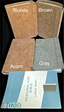 NIV MAGNETIC CLOSE *CUSTOM LEATHERSOFT* LARGE PRINT(11.5pt) Personal Size Bible picture