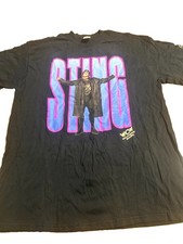 RARE WCW VINTAGE Sting Crow Stinger XL ORIGINAL  Delta Size XL picture