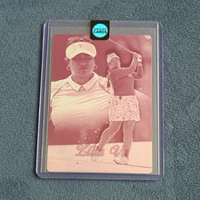 Upper Deck Fleer Ultra 2026 Lilia Vu Flair Showcase Row 2 Magenta Plate #26 1/1 picture