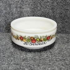 Gemco Corning Ware Compatible Spice of Life Le Serveur (3pc) Condiment Bowls USA picture