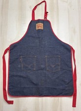 Vintage Big E Levis Now Designs San Francisco 501 Apron Kitchen Shop READ picture