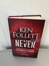 Never by Ken Follett, NEW 1st. Print Hardcover,  picture