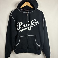 RARE 2004 Vintage Pearl Jam Sweatshirt Moonlight Graham Hoodie Full Zip Sz Small picture