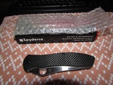 SPDERCO Gayle Bradley 2 C134CFP2, CPM M4, Carbon Fiber, Liner Lock, RARE, *BNIB* picture