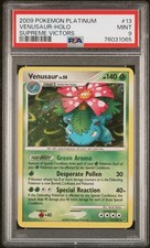 2009 POKEMON PLATINUM SUPREME VICTORS #13 VENUSAUR-HOLO PSA 9 picture
