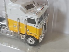 Brekina Automodelle 85732 HO Yellow/Wht 1976 Kenworth K100 Aerodyne Semi Tractor picture
