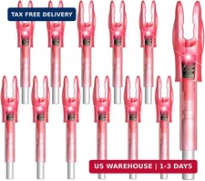 6/12PCS G Lighted Nocks for Arrows with .165 .204 .233 .244 .246 Inside Diameter picture