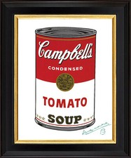 Andy Warhol Original 1984 Signed Campbell's Tomato Soup Can -20