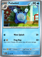 Poliwhirl Common SV: Scarlet & Violet 151 061/165 NM picture