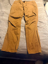 KÜHL Men’s Brown Canvas Cotton/Spandex Stretch Pants Regular Fit Straight 34 picture