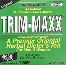 Body Breakthrough Trim Maxx Original Herbal Dieters Tea, 60 Count picture