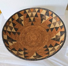 Antique Apache Yavapai Basket Bowl 17.5