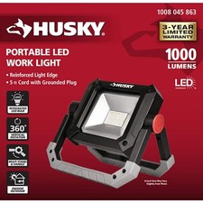 Husky 1000 Lumens LED Portable Work Light picture