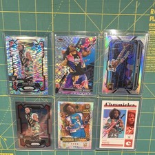 Xavier Woods WWE Card Lot 13 Prizm Hyper /499 Finest X-Fractor Elite Foil picture