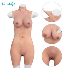KnowU Silicone Fullbodysuit D Cup Breast Forms Vagina Crossdresser Transgender picture