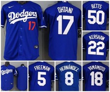​​Tariffs​ Free LAD Dodgers Royal Cool Base Sewn Stitched Jersey. picture