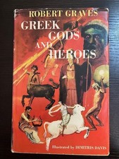 Greek Gods and Heroes by Robert Graves 1960, First Edition HC/DJ picture