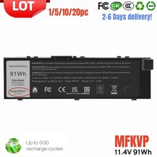 ✅LOT 1-20PC MFKVP 451-BBSB Battery For Dell Precision 15 7510 7520 M7510 M7710 picture