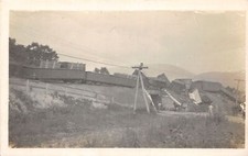 J30/ Railroad Wreck Disaster RPPC Postcard c1910 Bridge People 88 picture