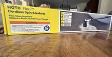 HOTO Flexi Cordless Spin Scrubber 4x Cleaning Power New In Box picture