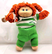 1985 Cabbage Patch Kids Doll Coleco Red Hair Blue Eyes Signature Doll picture