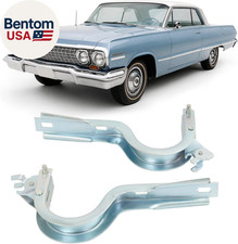 Trunk Lid Hinges Pair Fits 1961 1964 Chevy Impala Bel Air Biscayne Sedan picture